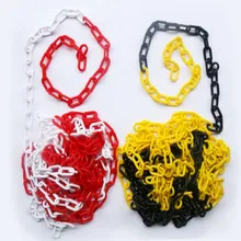 Пластиковая цепь пластиковая catena plastica cadena de plastica cadena plastica Красная белая желтая Черная 5 м/лот