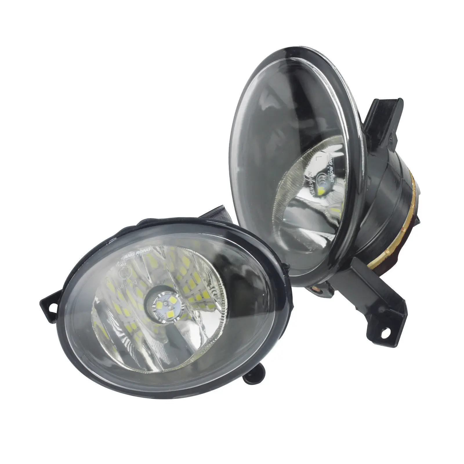  ANGRONG 1 Pair 30W SAMSUNG LED Front Fog Light Lamps For VW Golf MK6 Plus Caddy Tiguan Eos - 32917296763
