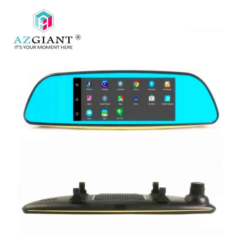 AZGIANT 3g dash cam Автомобильный видеорегистратор Камера авто 5 1 дюймов FHD 1080 P зеркало