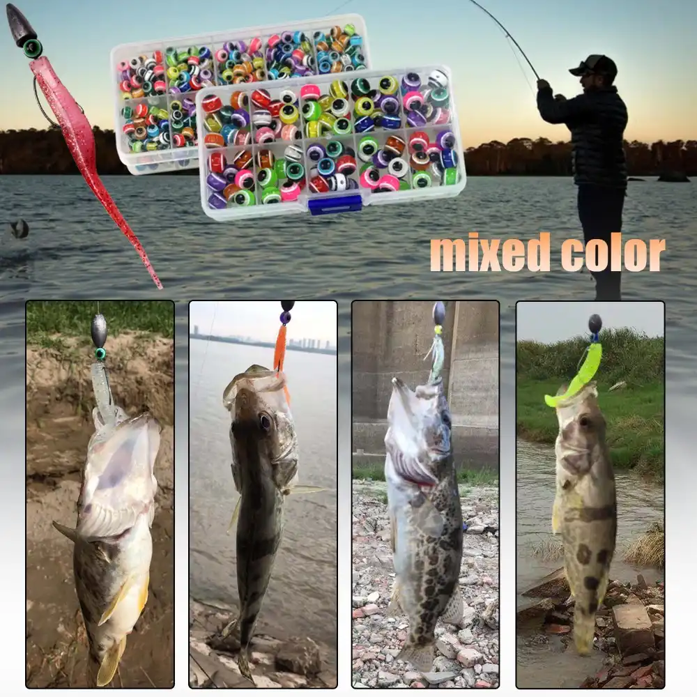 Texas Rig Beads Carolina Rigging Fishing Accessories 6mm 8mm 10mm 12mm