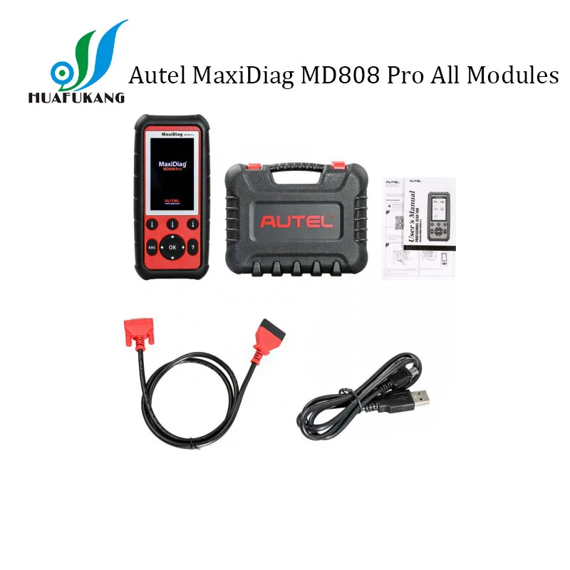 

Autel MaxiDiag MD808 Pro All Modules Scanner Code Reader (MD802 ALL+ MaxicheckPro) with Special Functions EPB/ Oil Reset/ DPF/SA