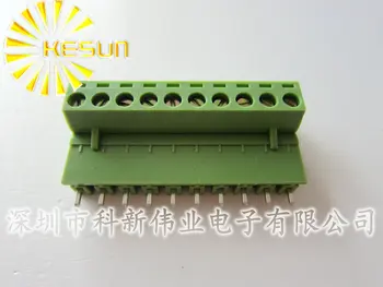 

100PCS 2EDG-5.08-10P + 2EDGV-5.08-10P 2EDG 2EDGV 10Pin 5.08mm Straight Pin Plug-in Screw Terminal Block ROHS