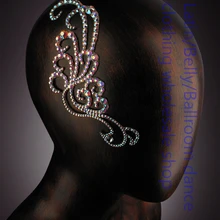 Новое поступление аксессуары для латиноамериканских танцев ожерелья для танцев Senior Stones танцевальные головные уборы женские головные уборы для латинских танцев DXSP0140010