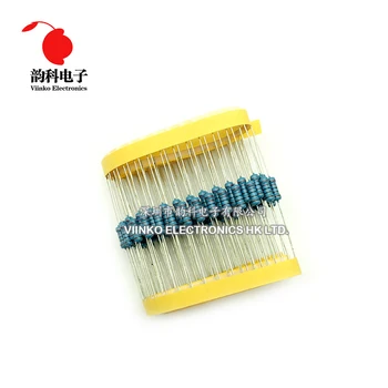 

100pcs 1/2W 1% 0.5W Metal Film Resistor 0R 0.1R 0.12R 0.15R 0.18R 0 0.1 0.12 0.15 0.18 ohm