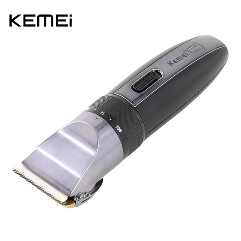 

Kemei Electric Rechargeable Hair Clipper Trimmer Professional Shaver Razor Cordless Adjustable Clippe hair machine KM-2171
