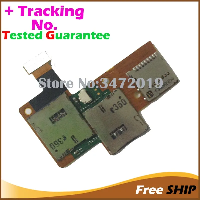 

Single/Dual For HTC desire 601 601w 619d Sim Micro SD TF Card Memory Reader Connector Holder Socket Slot Tray Adapter Flex Cable
