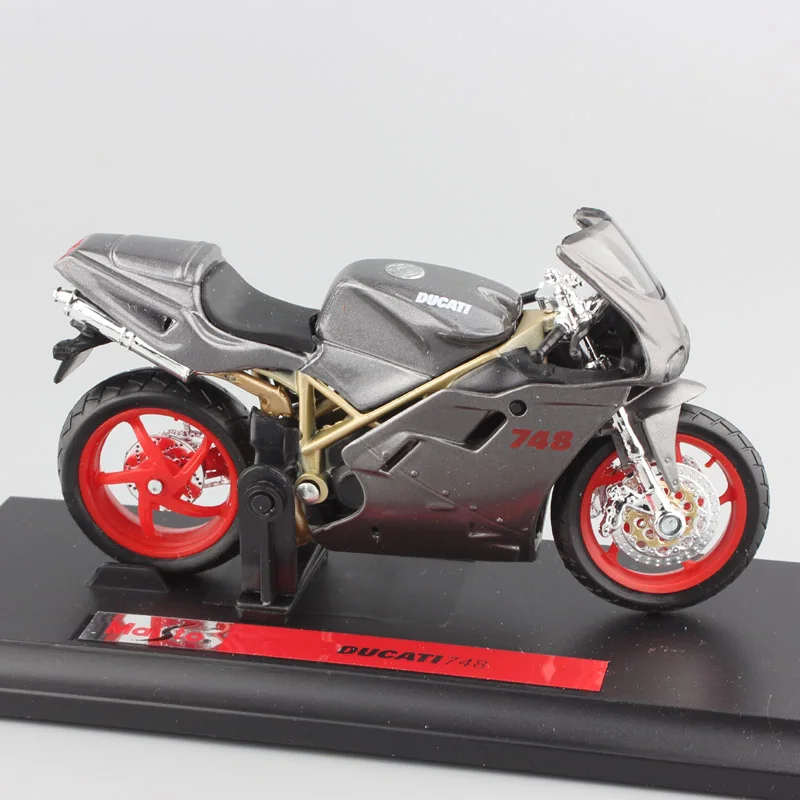 

1:18 scale brand ducat 748 Sport bike street bike motorbike metal engine diecast sport racing motorcycle model car toys for boys