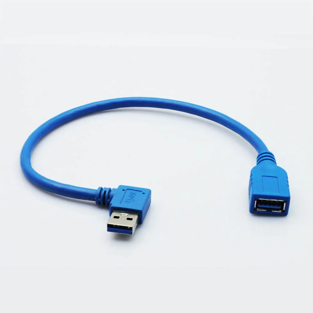 2016 продвижение ортогональных 90 град. мини Usb 3.0 А мужчин и женщин удлинитель