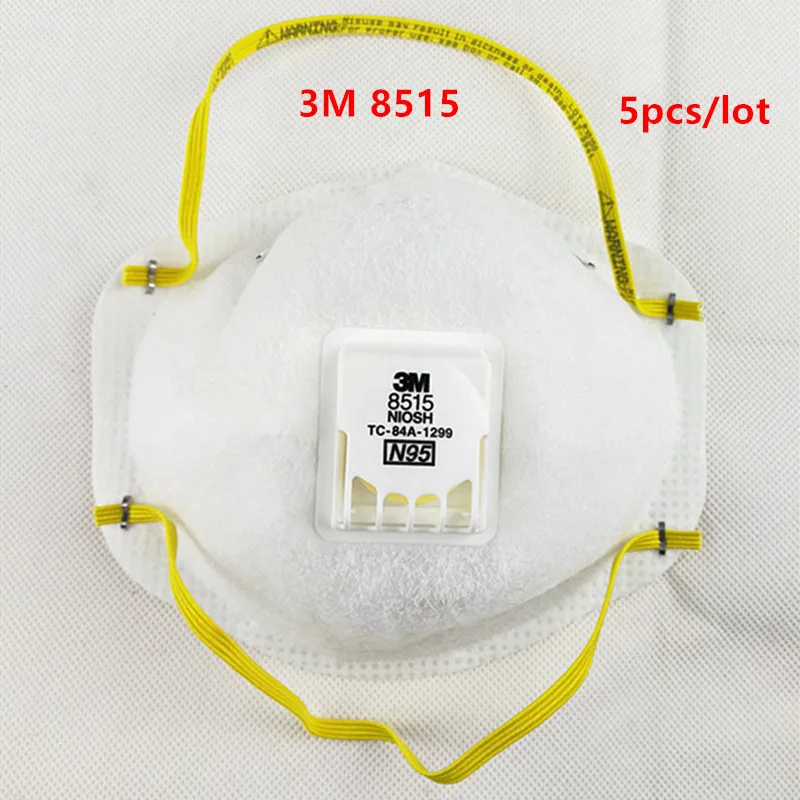 5 шт./лот 3 м 8515 респиратор Профессиональный сварочный респиратор N95