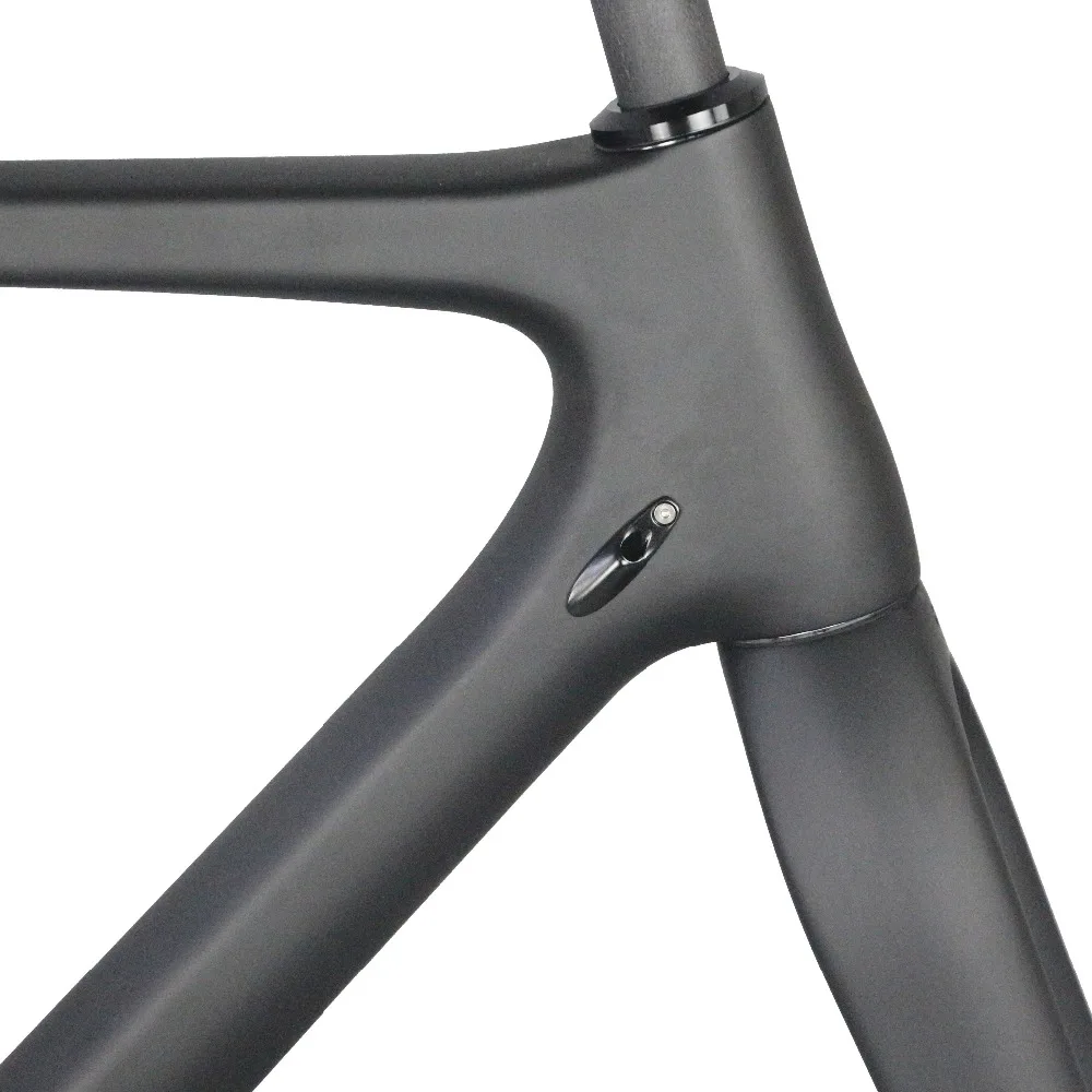Flash Deal Carbon fiber bicycle frame GR030 flat mount disc brake  frames accept custom design paint 2