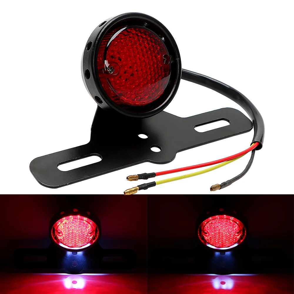 LED Motorcycle Tail Brake Stop Light Moto Rear Lights For Harley