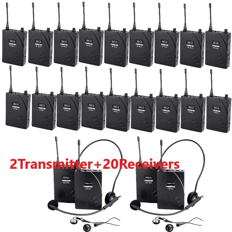 Беспроводная система туристического гида Takstar UHF-938 UHF Диапазон действия 50 м 2