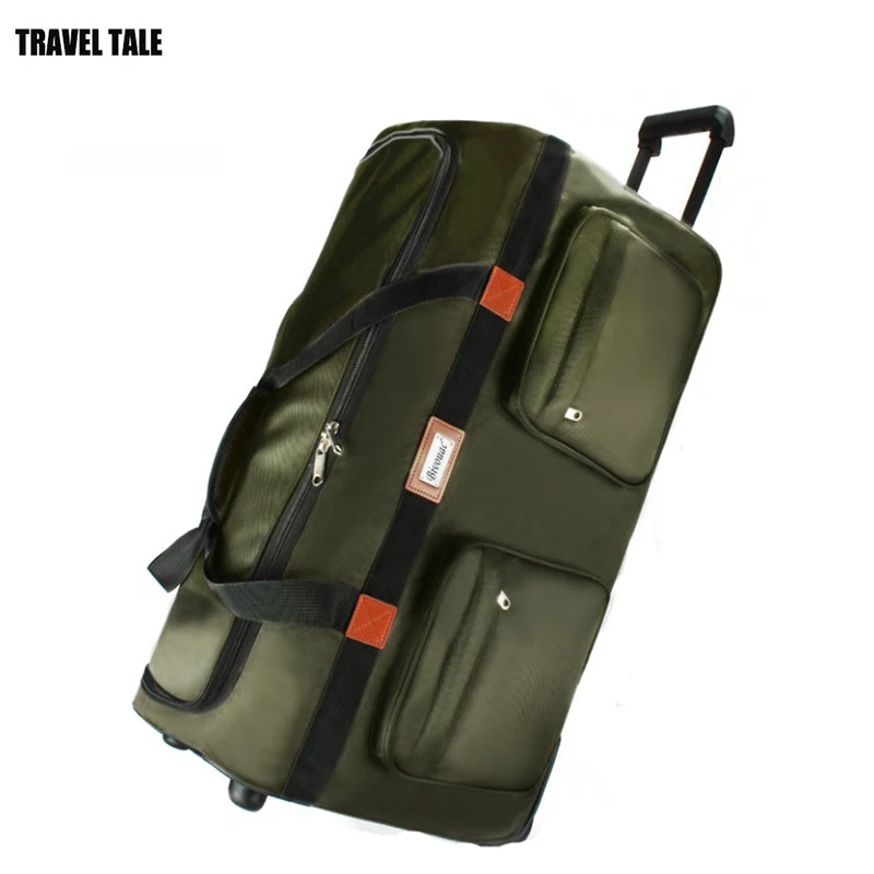 28 32 дюймовая новая стильная мужская большая сумка для багажа TRAVEL TALE тележка
