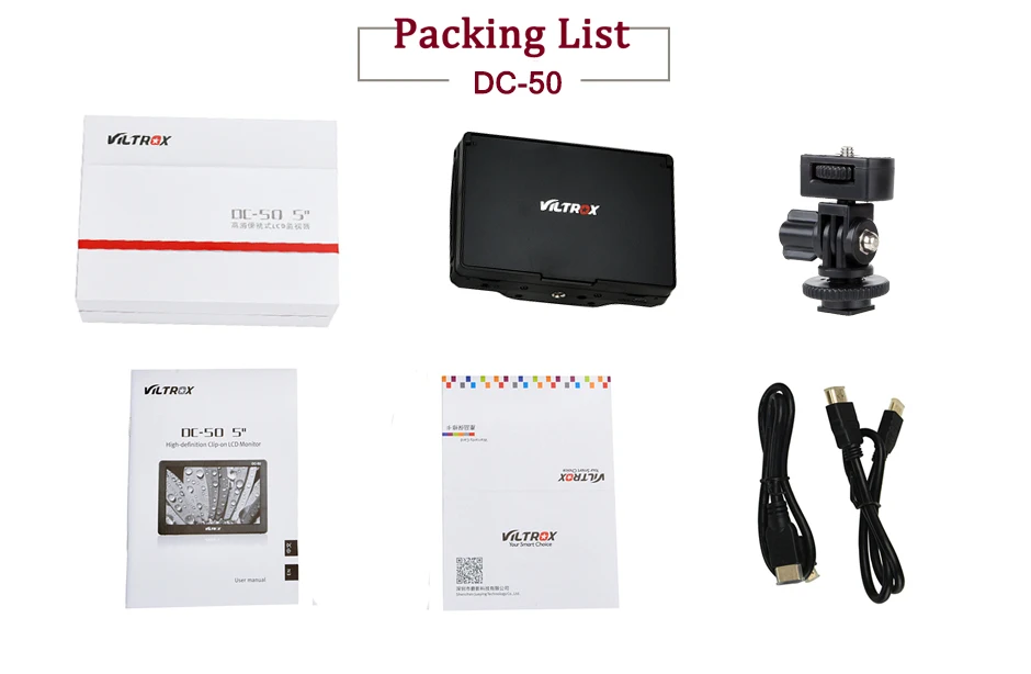 packing list