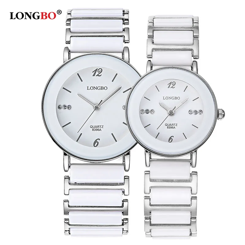 

2018 Longbo Brand Men Women Lovers Ceramic Brief Casual Quartz Wrist Watchesluxury Wristwatch Relogio Feminino Montre Femme Gift