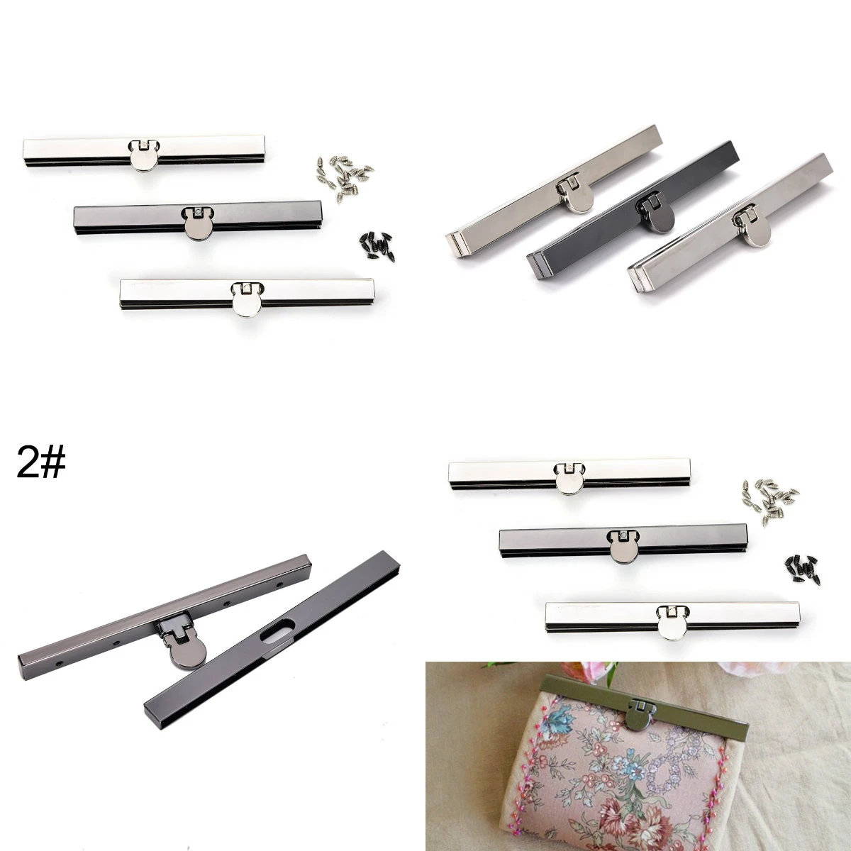 1 Uds. Marco de Metal para monedero 11,5 cm arma de bronce antigua tono para hacer accesorios para y accesorios para bolsos| - AliExpress