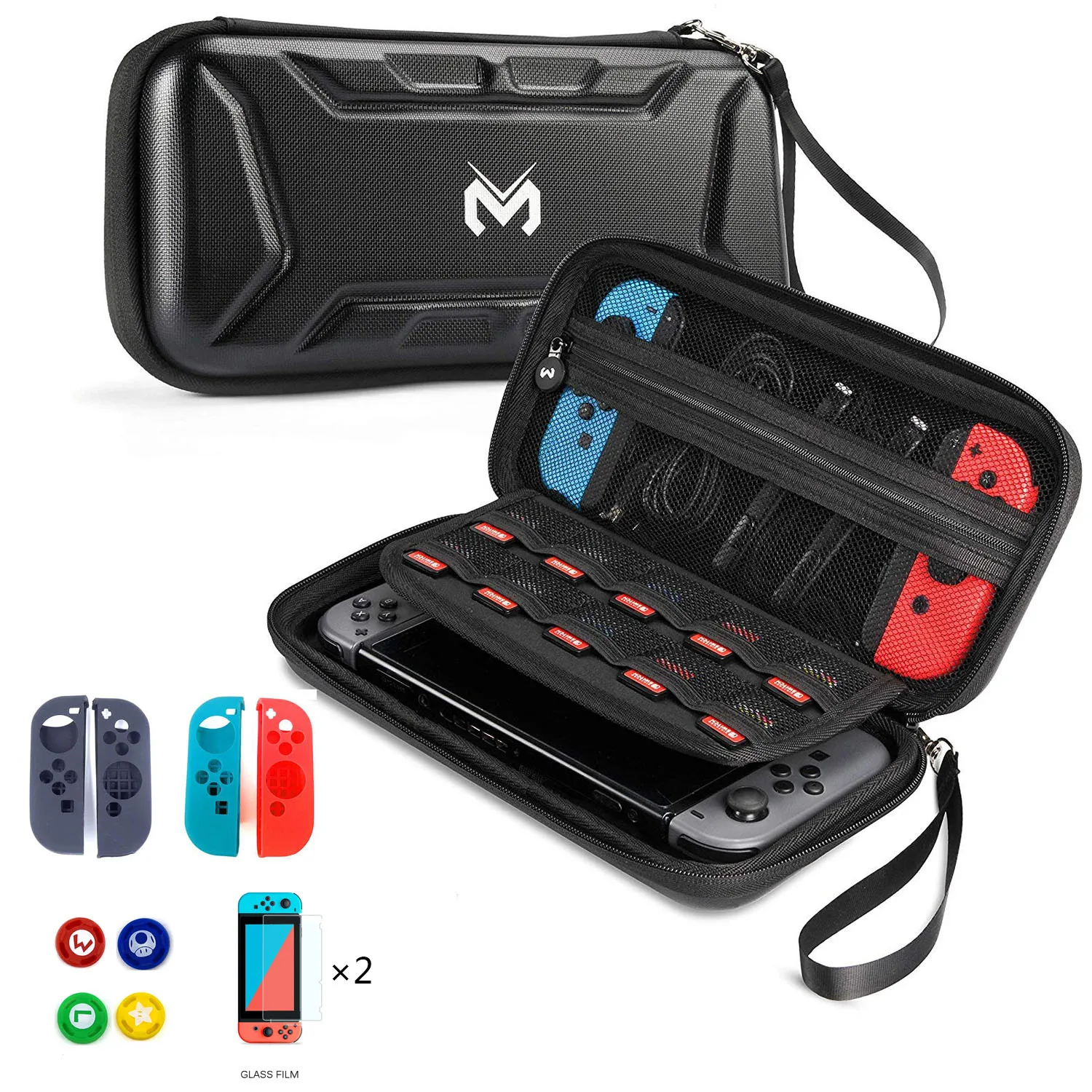 

Hard Shell Nintend Switch Case Protective Waterproof Bag NS Switch Storage Travel Carry Case for Nintendo Switch Console Joycon