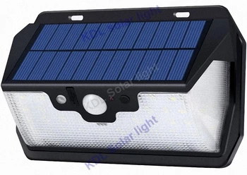

55 LED 900lm Solar Light remote control radar smart 3 side lighting Separable 28 camp street wall lamp yard g