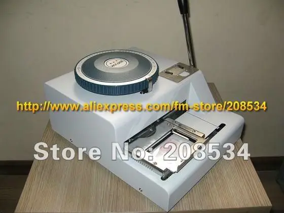 Free Shipping DHL/FEDEX ! 52-characters Military GI Metal Dog Tag Manual Embosser Embossing Machine