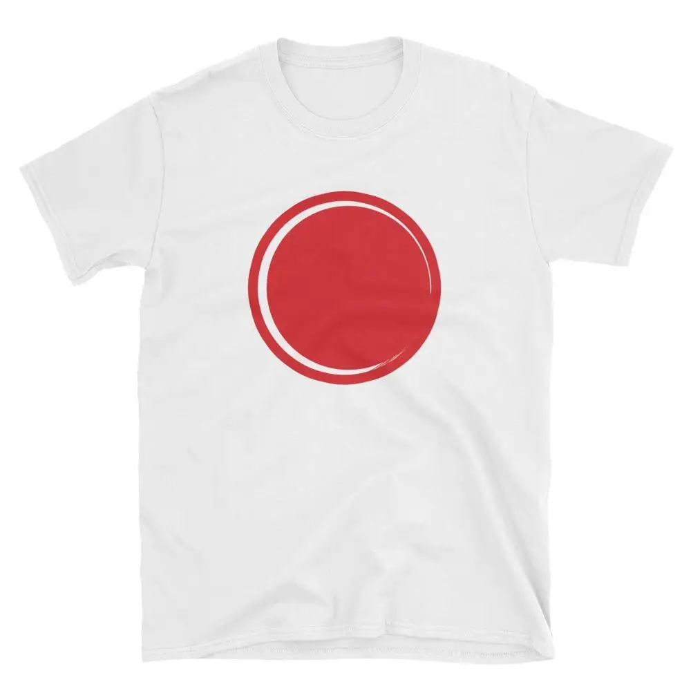 red circle shirt