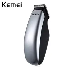 Kemei KM-666 портативный машинка для стрижки волос Электрический беспроводной мини-триммер для волос профессиональная бритва борода триммер
