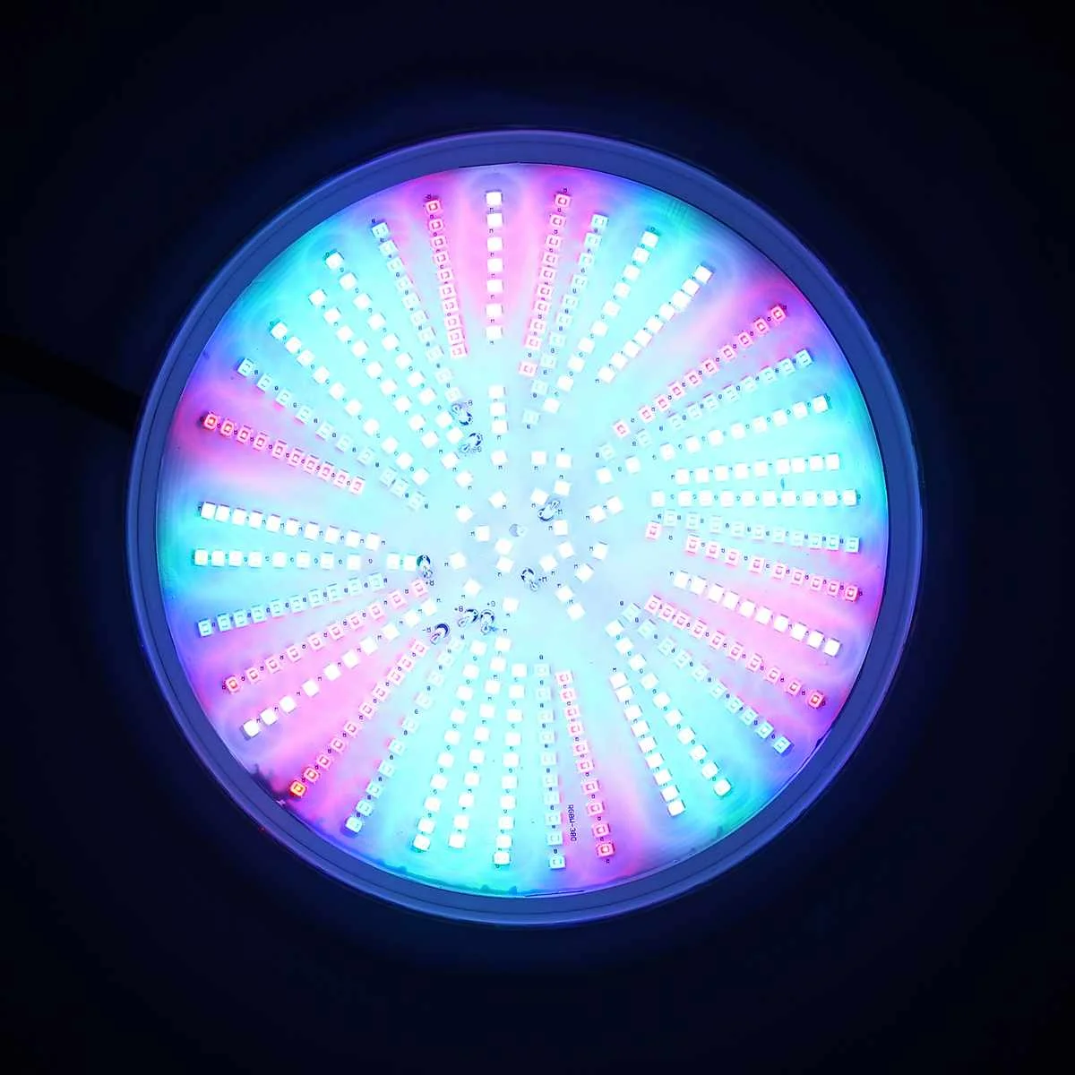

Multi Color Led Swimming Pool Light RGBW 380leds AC/DC12V Resin Replacement PAR56 Lamp Waterproof IP68 2m Wire Underwater Lights