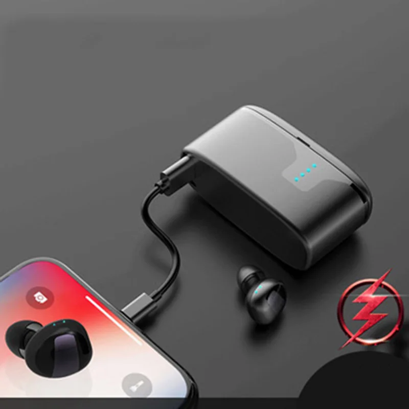 

S2 TWS wireless Bluetooth headset earplugs sports running headset Twins Headset Waterproof Sport Headphone With Charging Socket