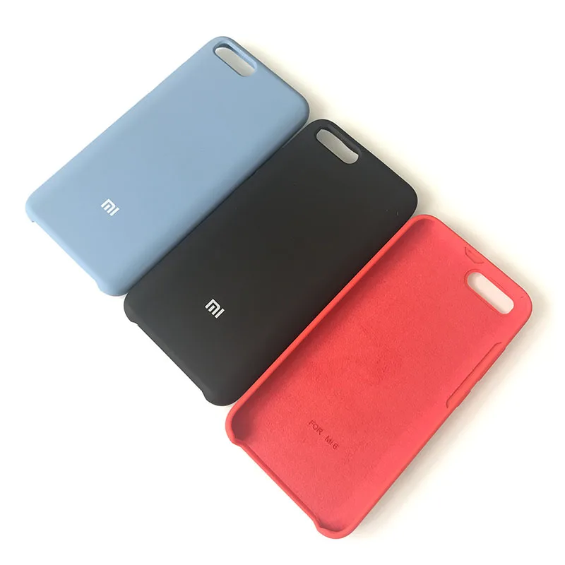

Ultral Thin Silky and Soft Touch Liquid Silicone Case for Xiaomi Mi 6 Shockproof Plastic Hard Cover 10pcs/lot