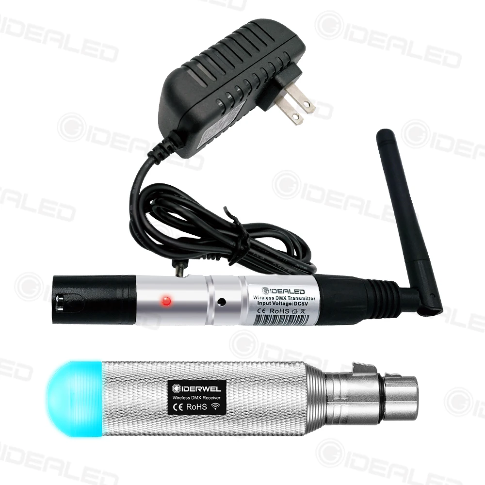 Беспроводной приемник Dmx512 с эффектом освещения Dmx 2 4 GISM 500 м|Эффект сцены| |