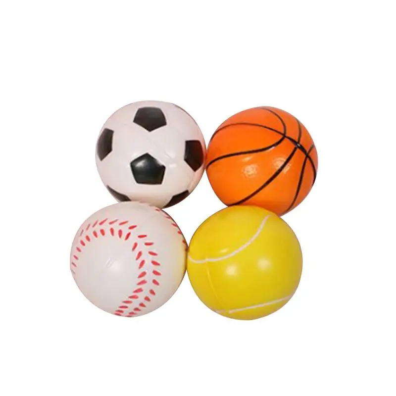 

4 pcs Baby Soft Hand Rattle Toys Colorful Sports Ball Infant Dolls (Football + Basketball + Baseball + Tennis)