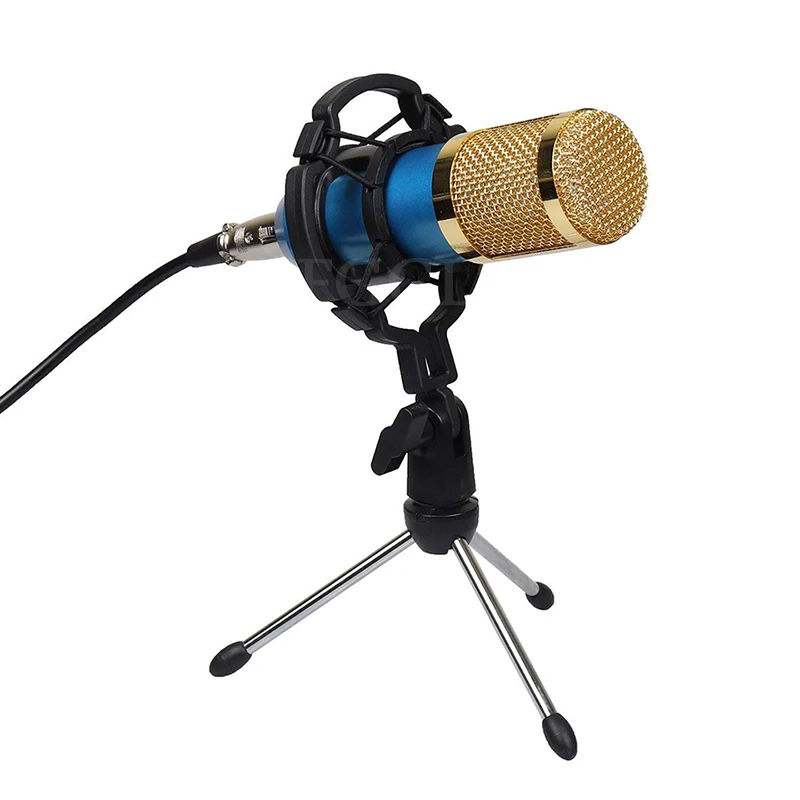 Микрофон конденсаторный звук Запись BM800 проводной микрофон с амортизатором для радио Пение Запись комплект KTV Караоке BM 800