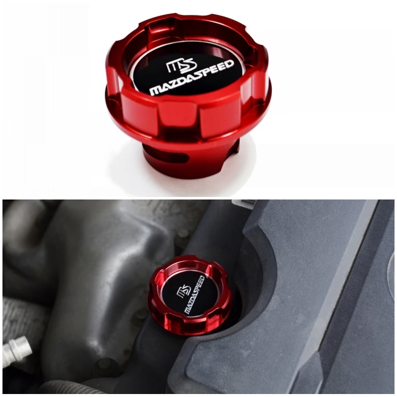 Алюминий моторное масло Кепки для MAZDA MAZDASPEED Mazda 2 mazda 3 Axela 6 Atenza 5 New CX 7 MX 5|engine oil cap|oil