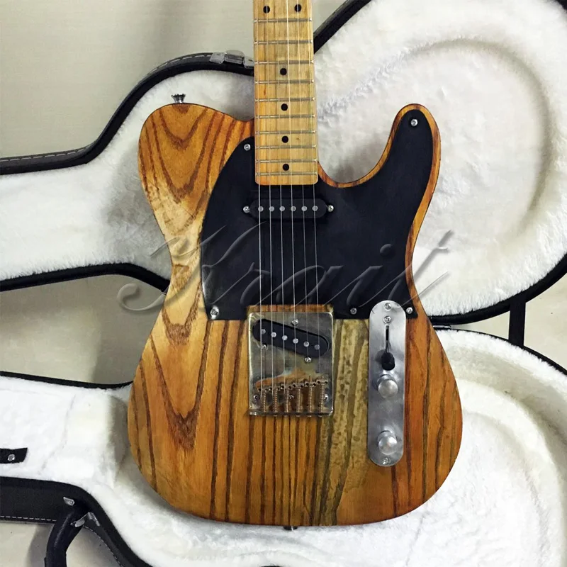 

Heavy relic Classic guitar do old electric guitar outlet factory Tele electric guitar ash wood best quality free shipping
