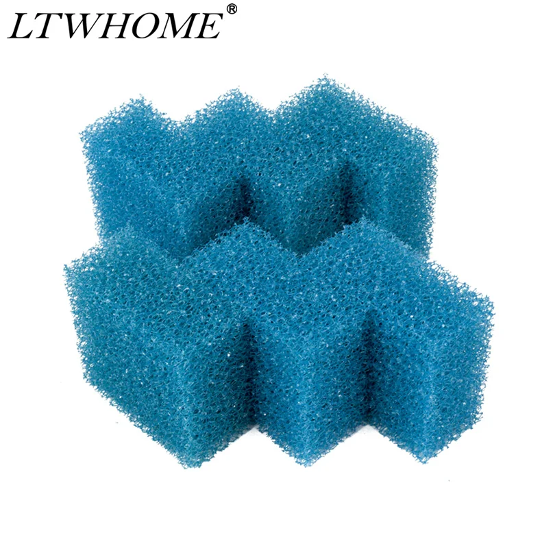 LTWHOME Coarse Foam Filter Pads for Fish Tanks Fits for Juwel Compact / Bioflow 3.0 pre filter sponge,activated carbon filter pads