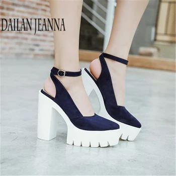 

autumn winter new super beautiful temperament sharp head shallow mouth female shoes thick heel single shoe three color optional