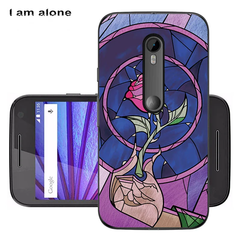 Чехлы для телефонов I am alone, для Motorola Moto G3, 5,0 дюймов, мягкий ТПУ чехол для мобильного телефона, милая сумка для Motorola Moto G3 - Цвет: Soft TPU HH67