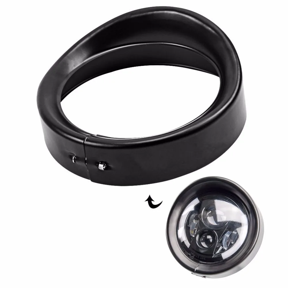 7 &quotфары отделка кольцо для мотоцикла Harley 83 13 дорожный велосипед 12 14 FLD 94 FLHR 86 FLST