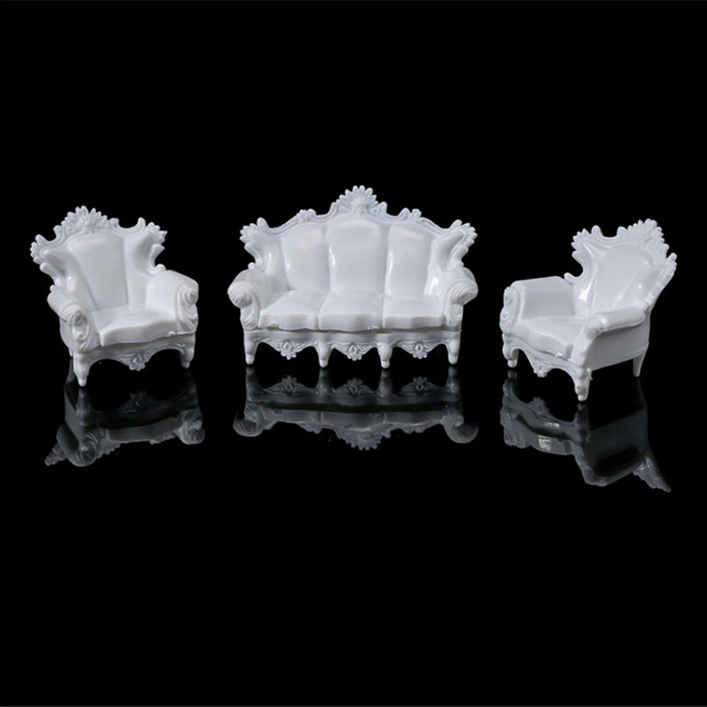 

1 Set Furniture Toys Dollhouse Sofa Piano Table Miniature Furniture Sets For Sylvanian Family Accessories Kids Gift
