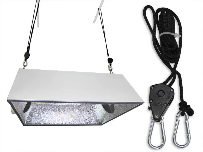 Регулируемый 1 пара 2 шт. светодиодный светильник 1/8 дюймовая нейлоновый Канат трещотка yoyo вешалки для выращивания палатки комнатный вентилятор угольный фильтр светильник для выращивания