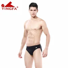 Yingfa, мужские плавки, трусы, классические, sharkskin, низкая талия, синие, плавки, купальник, трусы, мужские, для плавания, треугольные штаны