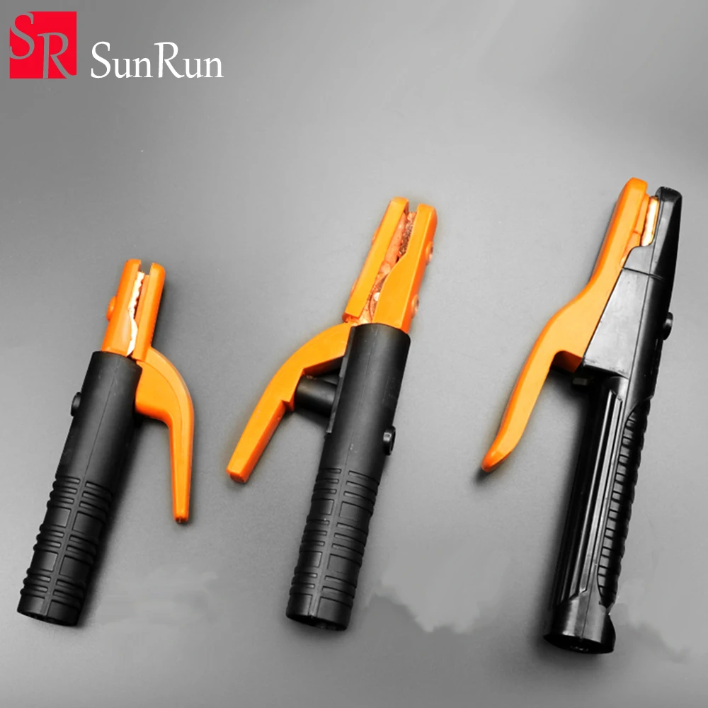 

Small electric Welding Pliers Pure copper forging 300A-800A Electrode Holder Used for Welding Machine free Shipping