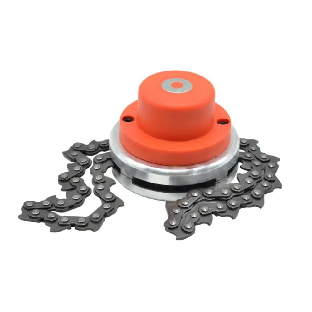 Universal 65Mn Trimmer Head Coil Chain Brush Cutter New Garden Grass Trimmer Head Upgraded With Thickening chains Lawn Mower L2 Universal 65Mn Trimmer Head Coil Chain Brush Cutter New Garden Grass Trimmer Head Upgraded With Thickening chains Lawn Mower L2