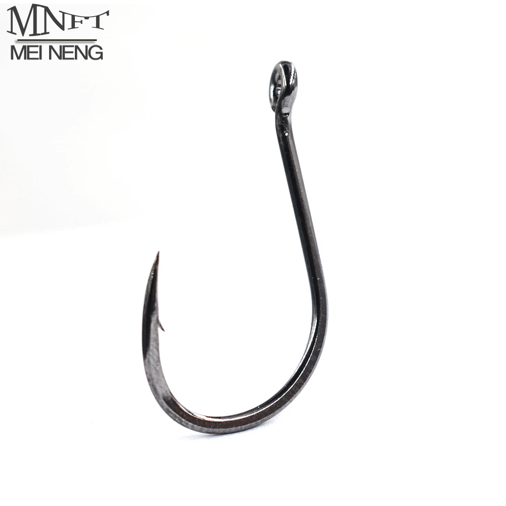 

MNFT 500/1000pcs Barbed Iseama Circle Eyed Carp Fishing Hook Size #6 #10 #12 #15 High Carbon Steel Circle Owner Fishing
