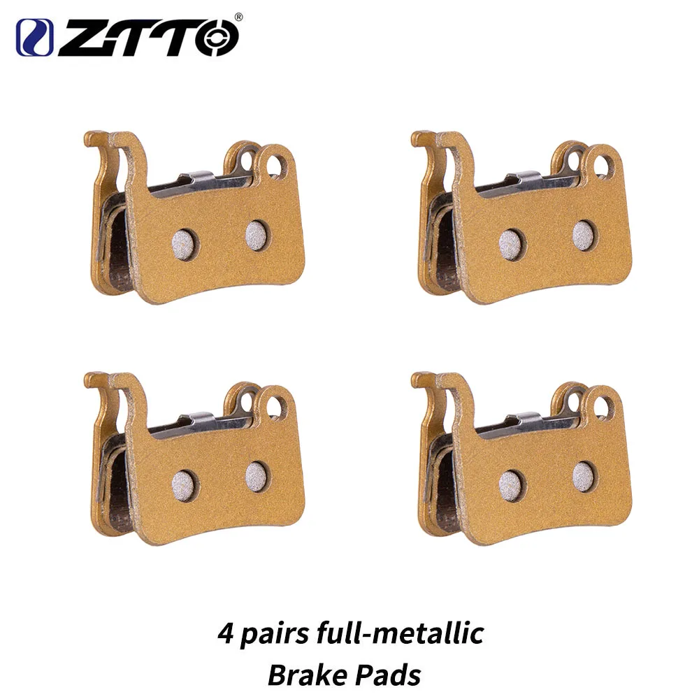 ZTTO 4 пары MTB полу/полностью Металлические тормозные колодки A01S для XT SLX M975 M965 M800 M775 M765 M665 M595 M545 дисковые тормозные колодки