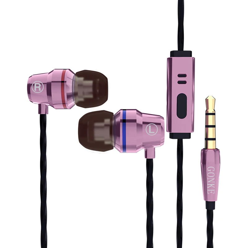 Наушники GONKE BM01 наушники для телефона MP3 mp4 шумоизоляция стерео спортивные