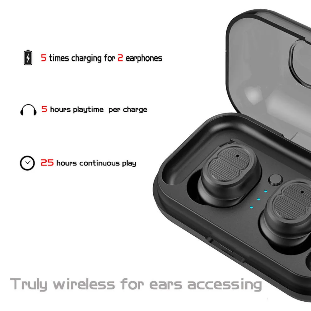 OMESHIN Touch Mini True Black технология беспроводной Bluetooth 5 0 наушник двойной бочонок