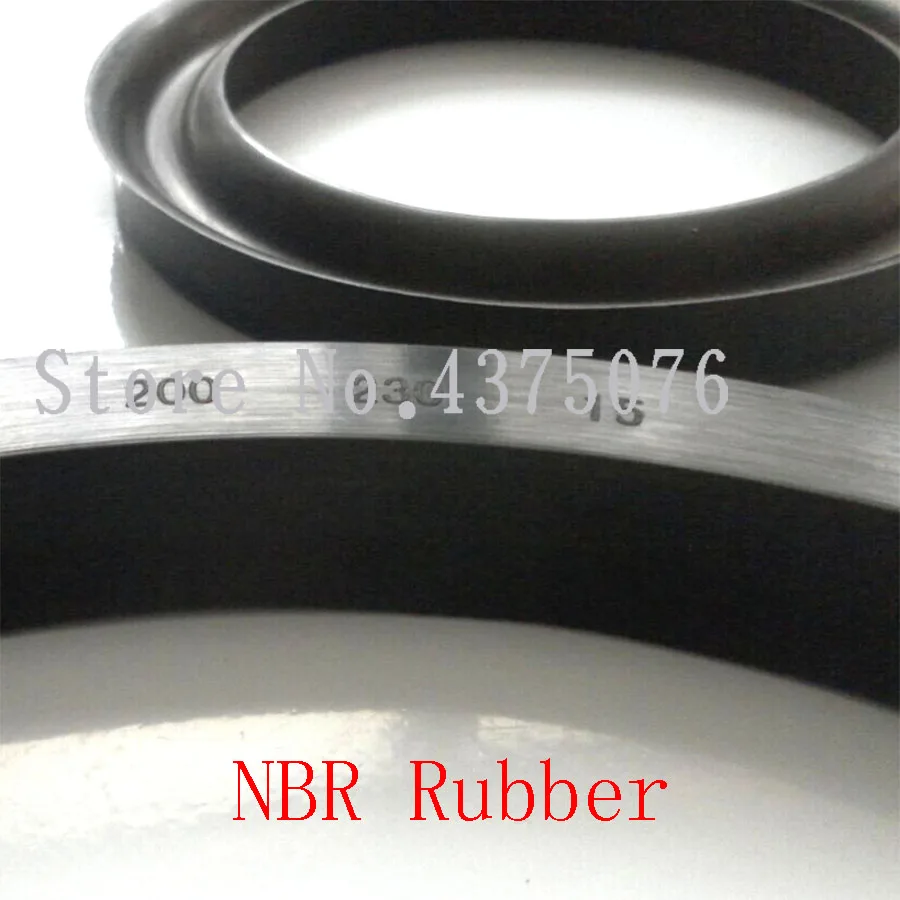 

35*56*10/35*60/35*65/38*58/38*60/40*60*10/12/15 Y Shaped Black NBR Hydraulic press Piston Rod currency U Lip Shaft Oil Seal