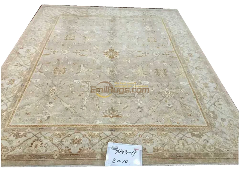 Один экспорт турецкие ковры ручной работы OUSHAK Ozarks ковер из чистой шерстяной XA13-19 8X10gc158zieyg14