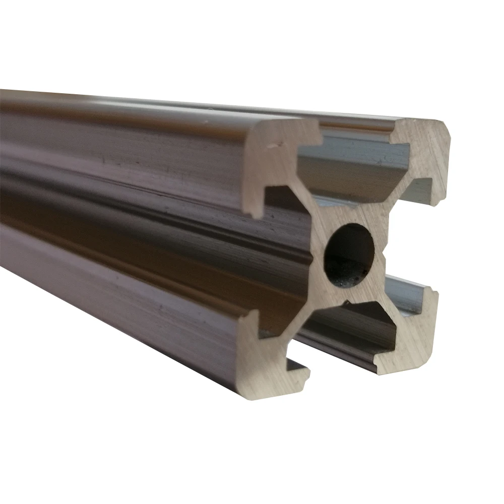 Linear Guide 2020 Hole 5mm T-Slot Aluminum Profile Extrusion Frame CNC 100/150/200/250/300/350/400/450/500/550/600mm