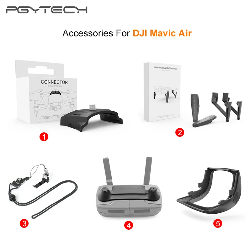 PGYTECH Mavic Air пульт дистанционного управления крепление для пульта Landyard посадочное